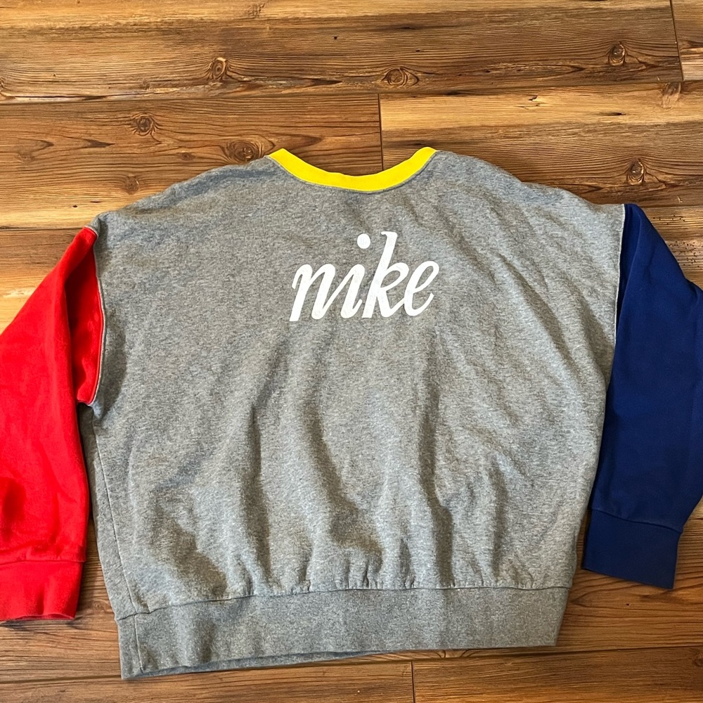 Color Block Nike Crewneck